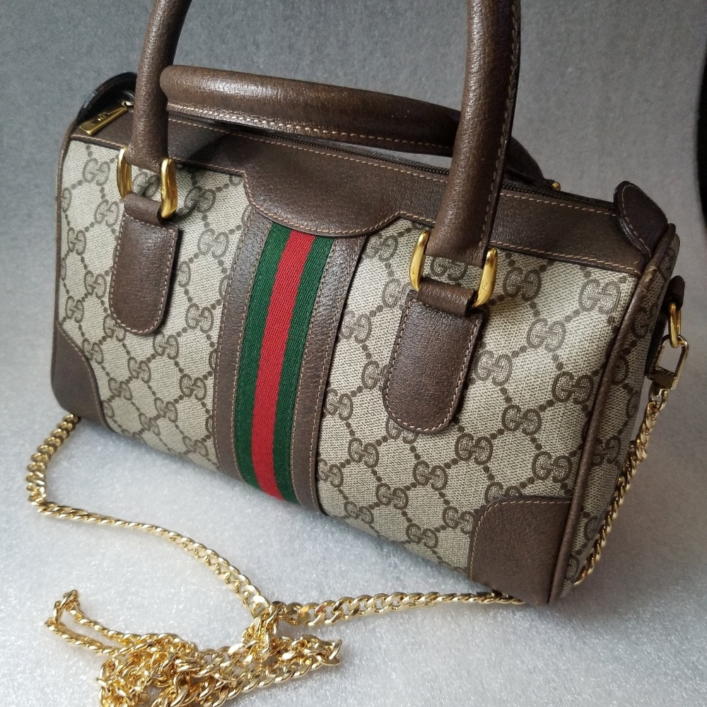 Authentic Vintage Gucci Doctor Bag